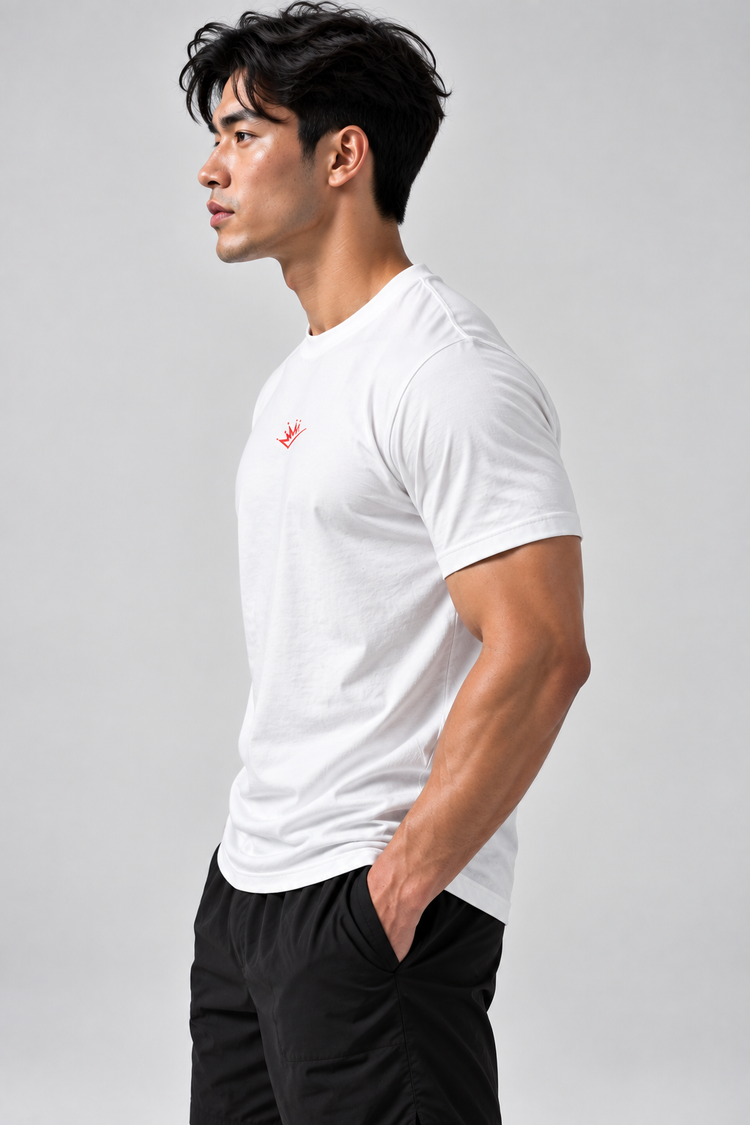 Crown Relaxed T White