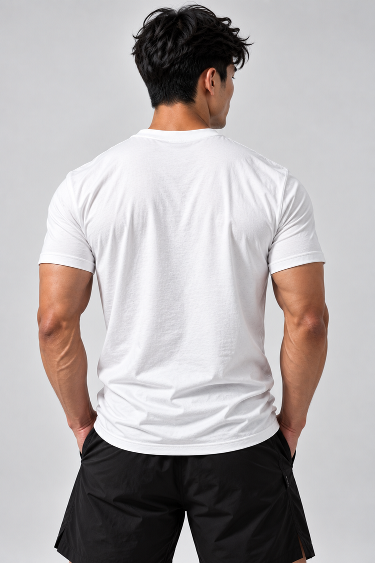 Crown Relaxed T White