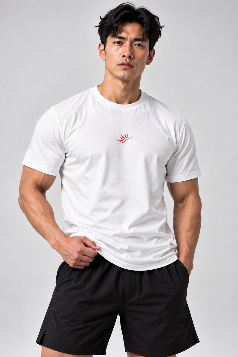 Crown Relaxed T White
