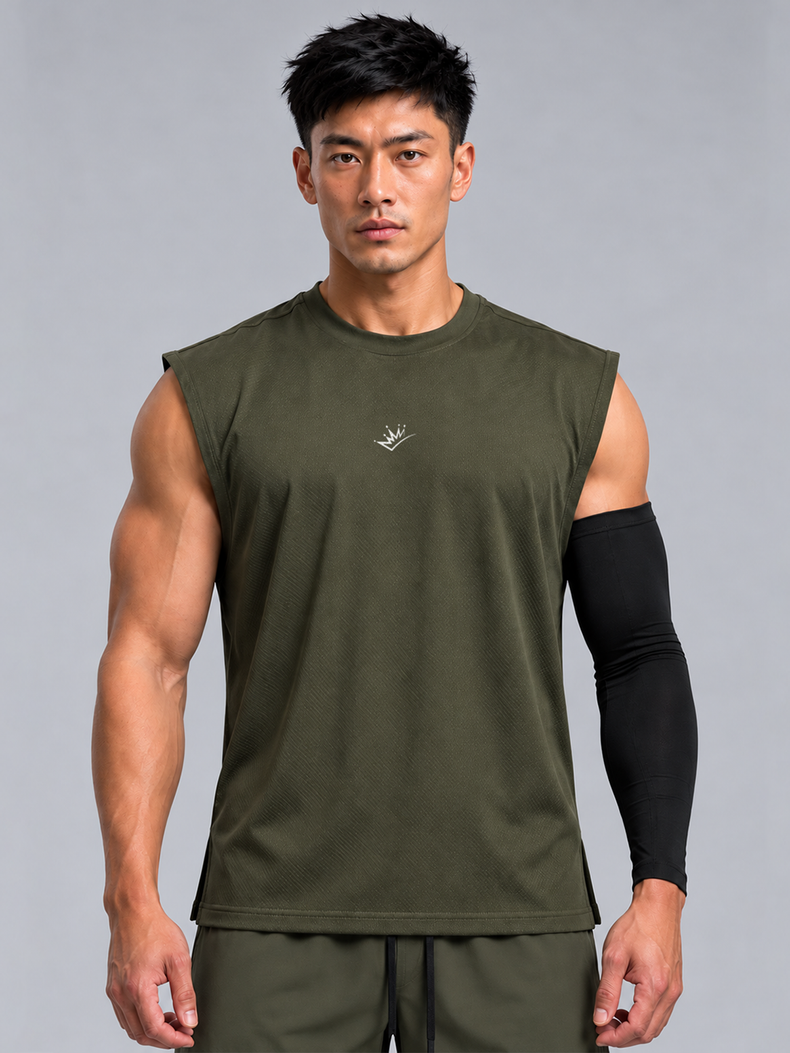 On Court Vest Green