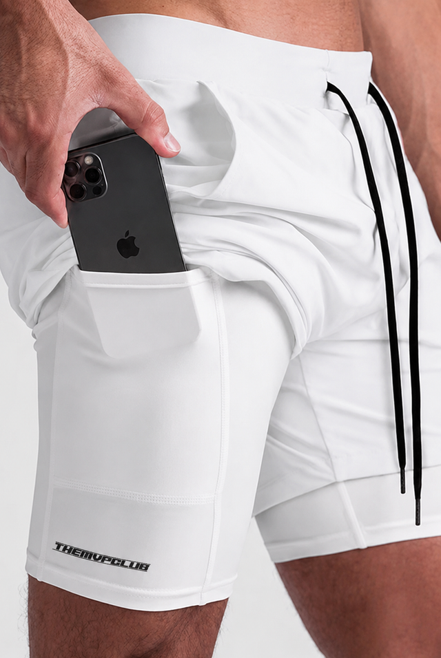 Performance Shorts White